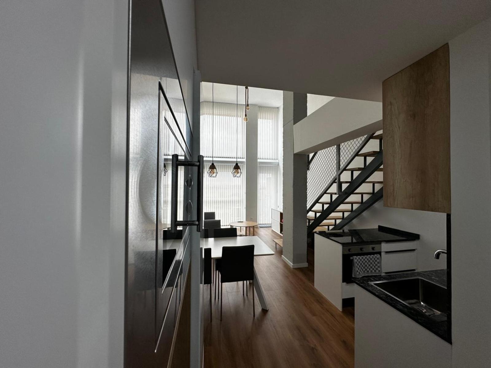 Ferienwohnung Black Rock Loft Madrid Exterior foto